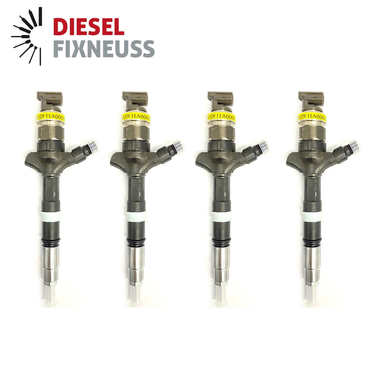 4x DENSO brand 23670-0G010 DCRI107580 injector for TOYOTA Avensis and Corolla models. Suitable for Toyota vehicles with 1995cc 2.0 D-4D engine with 66kW/90PS, 81kW/110PS or 85kW/116PS power options. Compatible with Avensis (T25), Avensis Estate, Avensis Saloon, Avensis Verso, Corolla (E12), Corolla Estate, Corolla Saloon and Corolla Verso models with 1CD-FTV engine code.