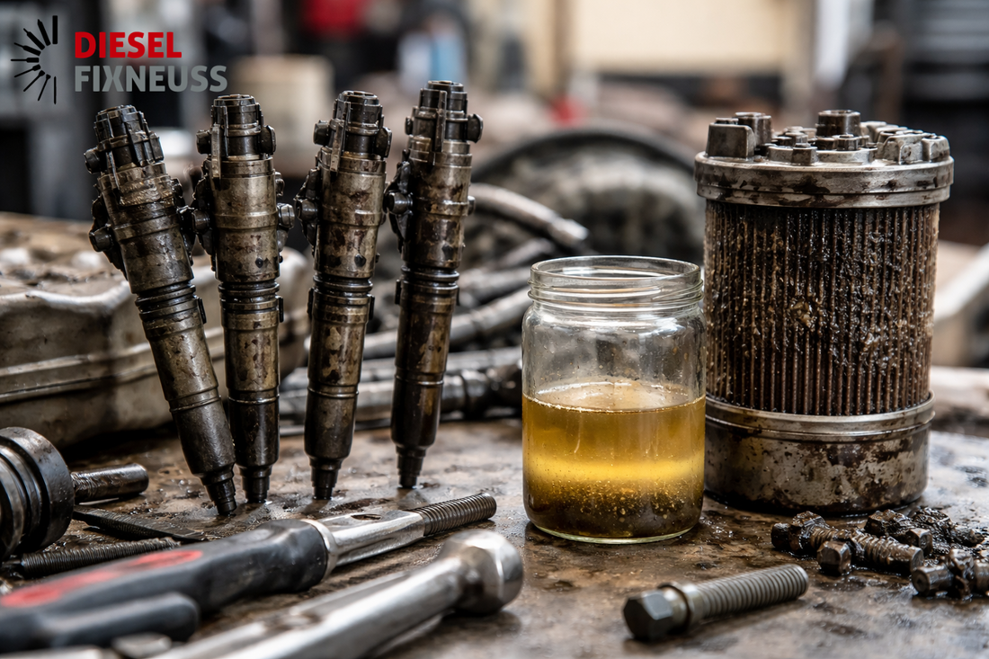 Injektor-Ausfälle durch Diesel-Verunreinigung erkennen