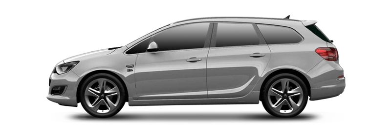 OPEL ASTRA J Turbolader