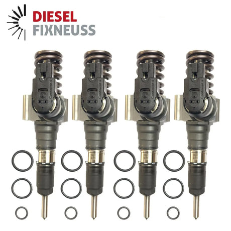 4x 03G130073T/M - 2.0 TDI Injektor (VW Passat, Seat Altea, Leon, Jetta, 163-170 PS)