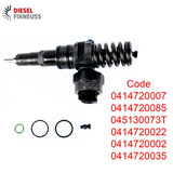 4x Bosch Pumpe Düse Einheit PDE 0414720007 045130079X 038130073F VAG 1,9TDi ATJ