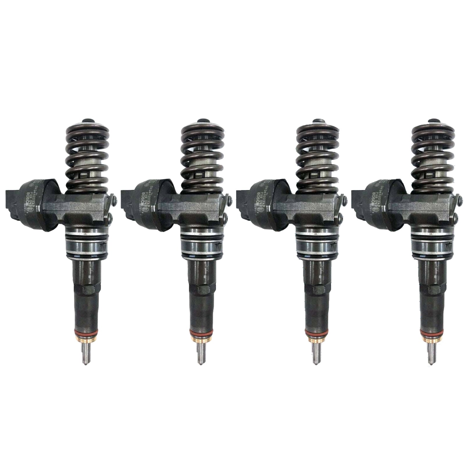 4x Injektor Pumpe Düse Einheit PDE Bosch 038130073AK VW Sharan 1.9TDi 0414720038