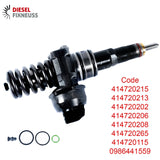 VW Seat Skoda AUDI 1.9 TDI Einspritzdüse BOSCH 0414720213 *AXR* 038 0130 073 AQ