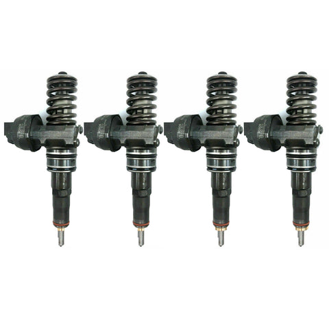 4x VW AUDI 2.0 TDI 140 PS Pumpedüse Injektor BPW BVH 038130073BJ 0414720229