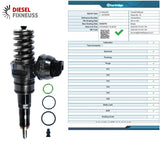 Bosch Injektor Pumpedüse Element Einspritzdüse 0414720310 VW T5 2.5TDI Überholt