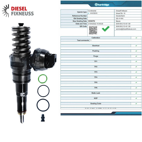 Bosch Injektor Pumpedüse Element Einspritzdüse 0414720310 VW T5 2.5TDI Überholt