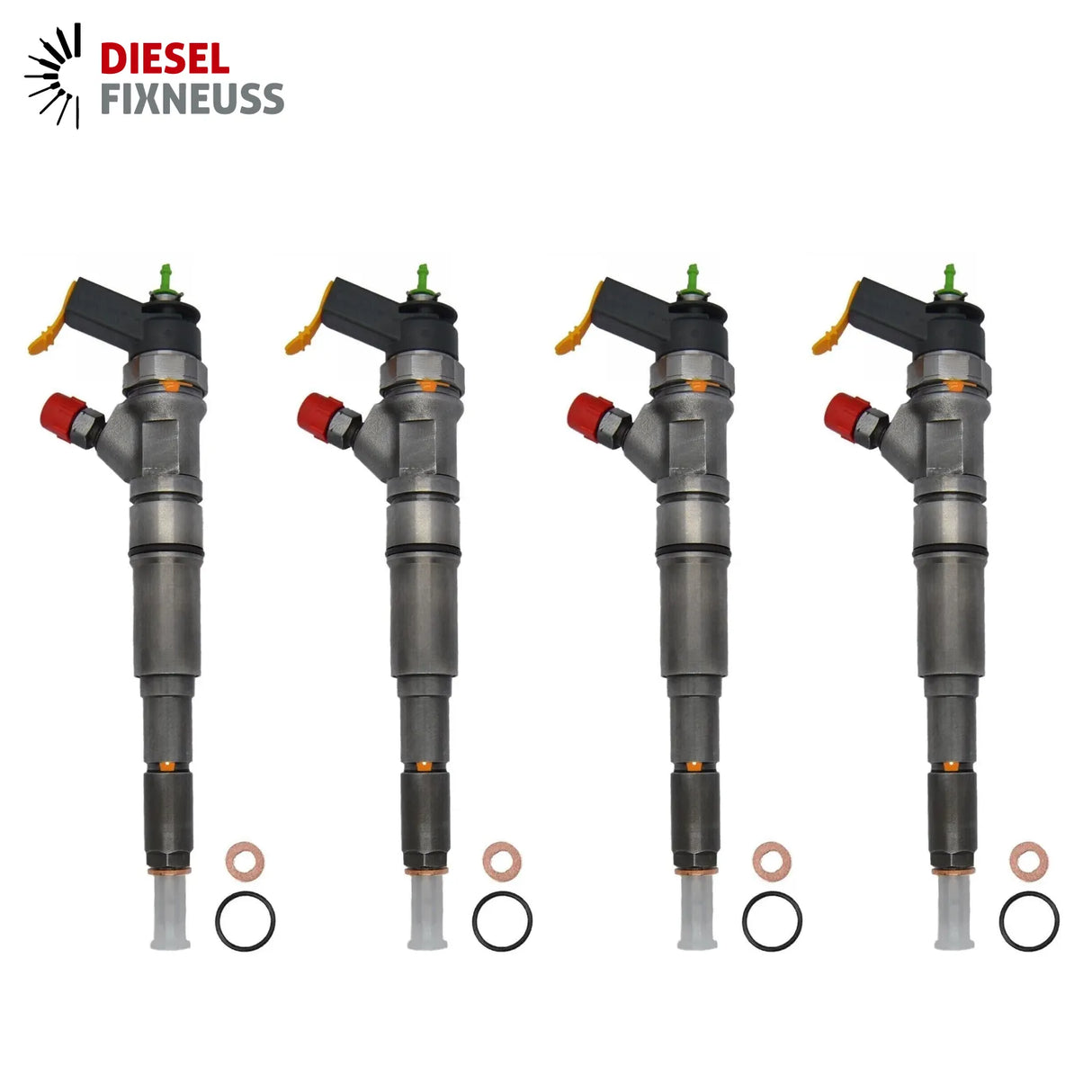 4x EINSPRITZDÜSE 0986435004 0445110012 A6110700587 INJEKTOR MERCEDES-BENZ CDI