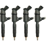4x EINSPRITZDÜSE 0445110135 9648786280 Citroen Xsara C2 C3 1.4Hdi 50Kw