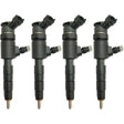 4x Einspritzdüse BOSCH Injektor Citroen C2 C3 Peugeot 206 307 0445110135 1.4 HDI