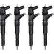 4x Injektor Einspritzdüse Bosch BMW 118d 318d 325d 525d 0445110209