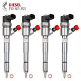 4x Einspritzdüse Injektor 0445110287 0986435277 Für Chrysler Voyager 2.5
