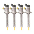 4x INJEKTOR BOSCH 0445110297 9662002680 CITROEN C2 C3 C4 C5 BERLINGO 1.6 HDi