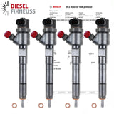 4x Bosch Common-Rail Einspritzdüse 0445110324 – Mercedes-Benz A6400701187