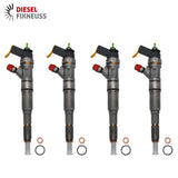 4x Mercedes A B-Klasse Einspritzdüse Injektor 0445110378 A6400701287