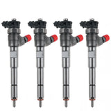 4x Injektor BOSCH Land Rover Jaguar XE XF 2,0 Diesel 0445110701 G4D3-9K546-BB
