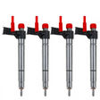 4x 0445115042 Bosch Einspritzdüse Injektor Land Rover Freelander 2.2 TD4 9659229180