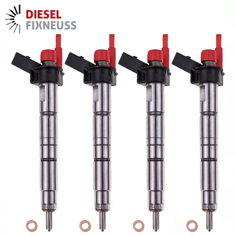 4x EINSPRITZDÜSE Injektor 0445116003 0445116002 VW 2967 cc 180 kW / 245 PS
