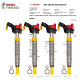 4x Injektor Einspritzdüse für Mercedes Benz 3,0 CDI A6420701187 0445116026
