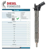 Injektor BOSCH BMW 0445118001 13538508153 13538503153 550d 750d N57D30 381PS