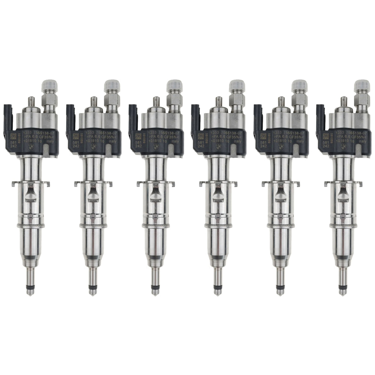 6x Einspritzdüse Passt für BMW Benzin 1er 3er 5er 6er 13537589048 13537565138-07