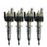 4x Fuel Injector BMW 1/3/5 Series | Part No: 13537589048/13537565138-05 Benzin | Compatible with N45/N43/N53 Engines | Includes Copper Ring, O-Ring, Test Report | 1-Year Unlimited Mileage Warranty