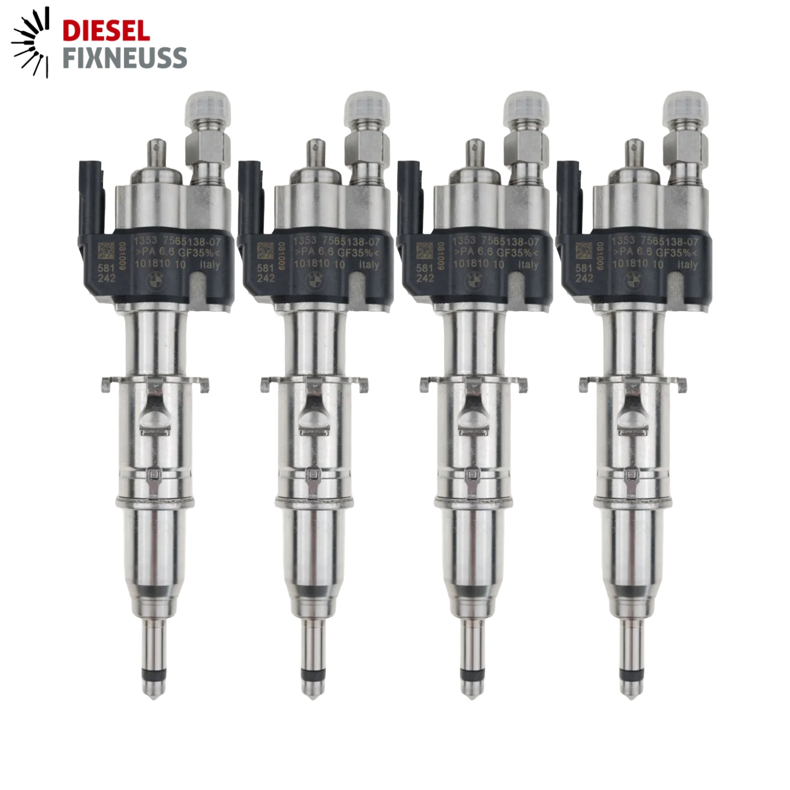 4x Einspritzdüse VDO 13537589048 13537565138-07 N43 N53 BMW Benzin