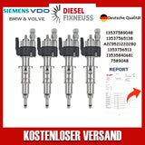 4x Einspritzdüse Einspritzventil 13537585261 13537565138-07 BMW Benzin