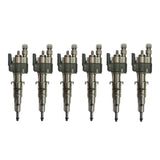 6x Fuel Injector BMW 1/3/5 Series | Part No: 13537589048-05/13537565138 Benzin | Compatible with N45/N43/N53 Engines | Includes Copper Ring, O-Ring, Test Report | 1-Year Unlimited Mileage Warranty