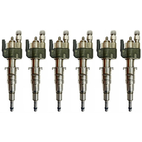 6x Fuel Injector BMW 1/3/5 Series | Part No: 13537589048-07/13537565138 Benzin | Compatible with N45/N43/N53 Engines | Includes Copper Ring, O-Ring, Test Report | 1-Year Unlimited Mileage Warranty