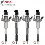 4x 166009567R Injector VDO Opel Renault Master III 2.3 A2C3335190080