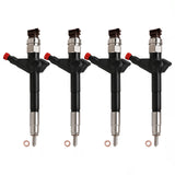 4x Denso Injektor 16600-EC00A YD25DDTI Nissan NAVARA 2.5 DCI 174PS