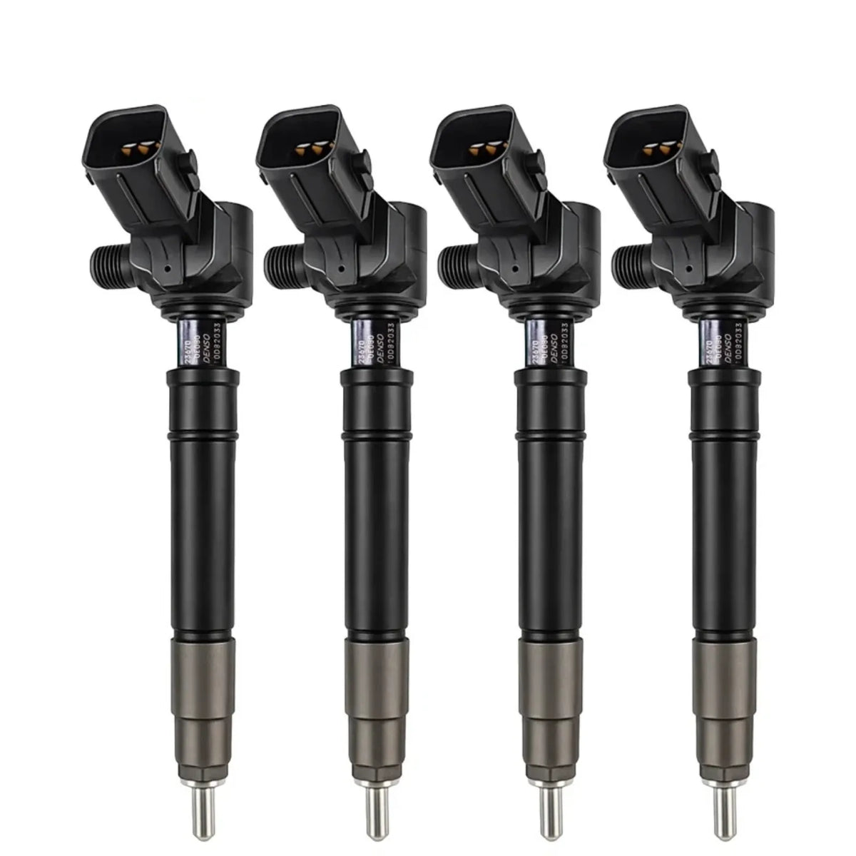 4x 23670-0E080 Injecteur d'origine Toyota 2GD-FTV Diesel Hilux