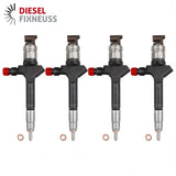 4x Einspritzdüse TOYOTA COROLLA Verso 2.2 D-4D 23670-0R020