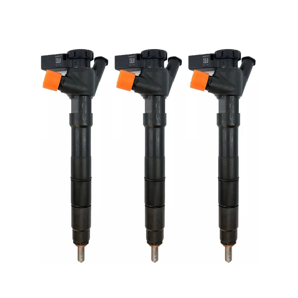 Set of 3 refurbished DELPHI injectors (28424049) with seals and test report, for 1.4 TDI engines in VW, Audi, Seat, and Skoda (75–105 HP)