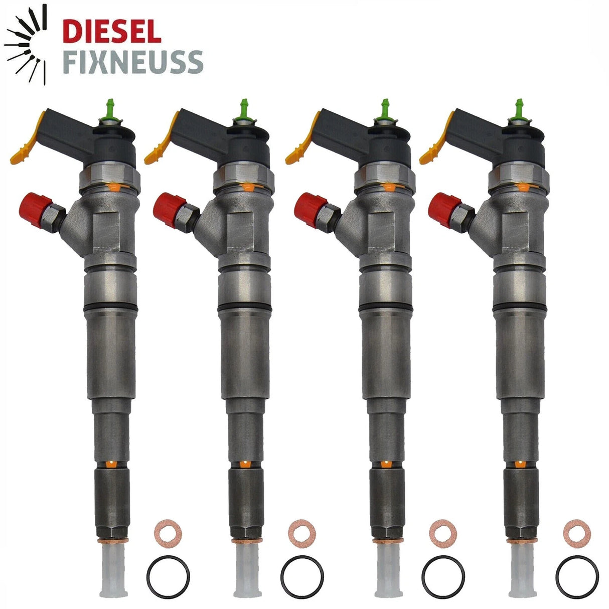 4x Einspritzdüse Injektor Mercedes ML 270 E320 CDI 0445110035 0445110096