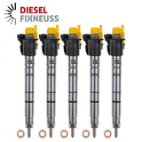 5x Inyector Volvo S60 V60 S80 V70 XC70 Bosch 31272690 0445116016