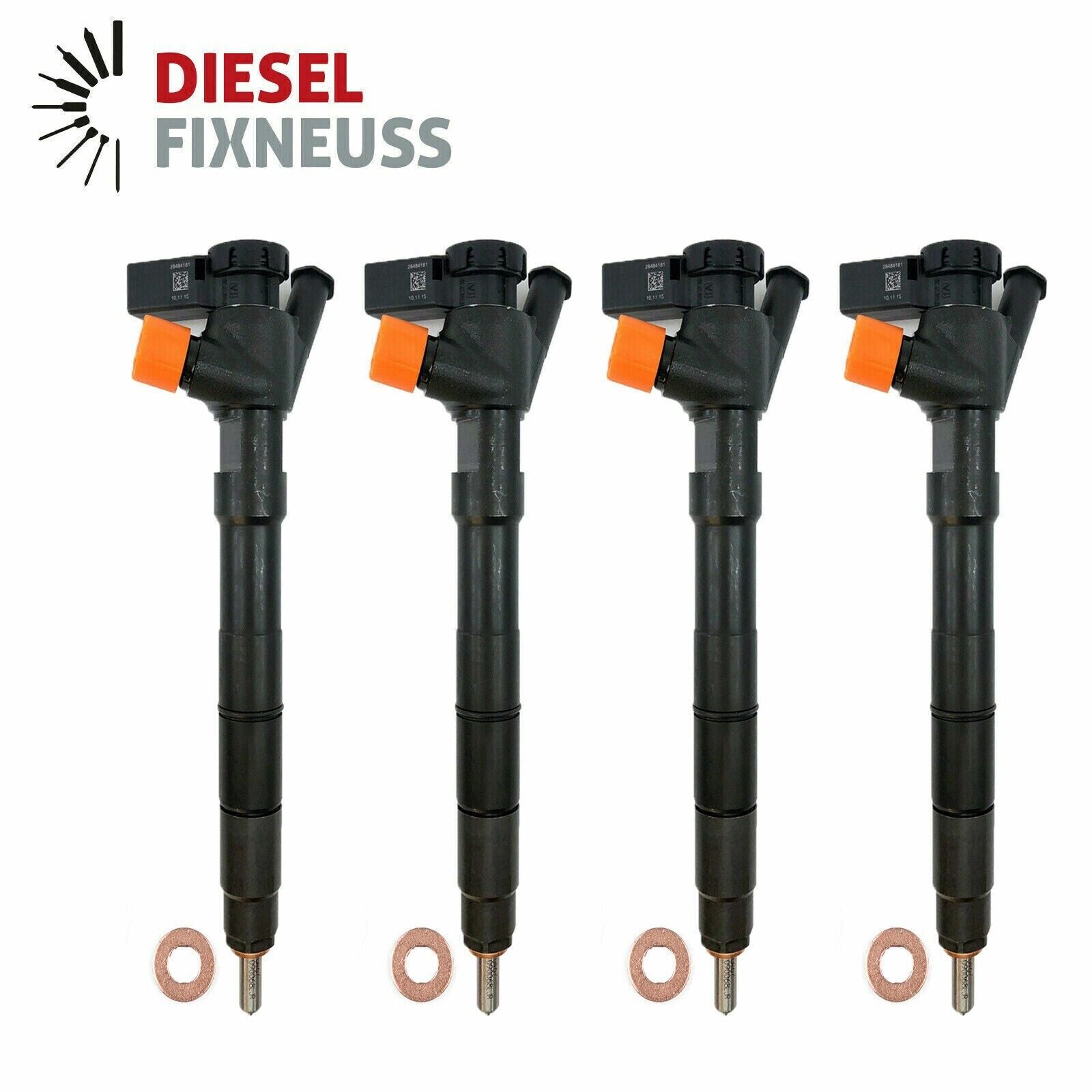 4x Injektor Einspritzdüse 28565330 Delphi AUDI VW SEAT 1598ccm 81-110KW 28370681