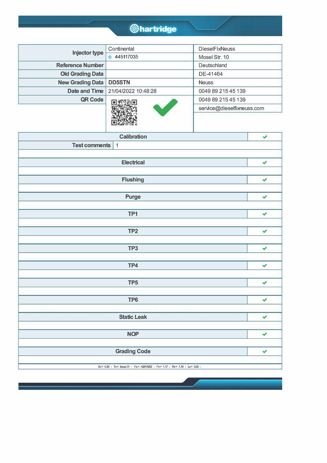 Bosch Einspritzdüse Injektor MB 0445117035 0445117034 0986435428 65107002987