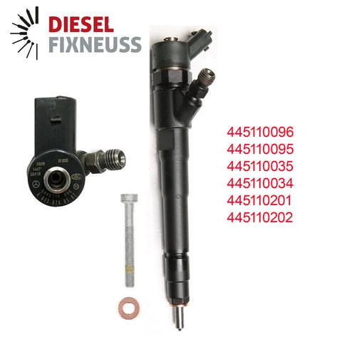 5x Einspritzdüse Injector Mercedes ML 270 E320 CDI 0445110035 0445110096