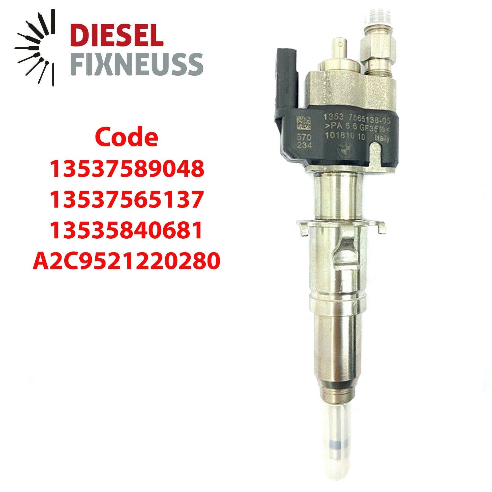 4x Reinigung Ultraschall Prüfung BMW 1er 3er 5er 6er Einspritzdüse / Injektor