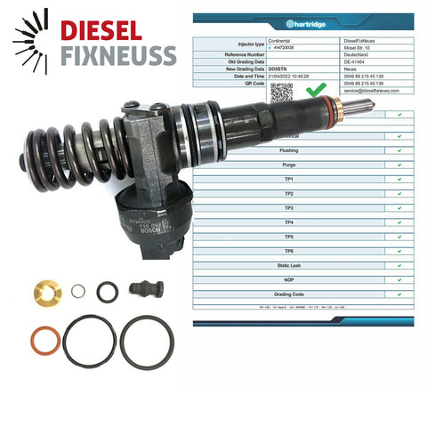 4x Bosch Injektor Pumpe Düse Einheit PDE 0414720038 038130073AK VW Sharan 1,9TDi