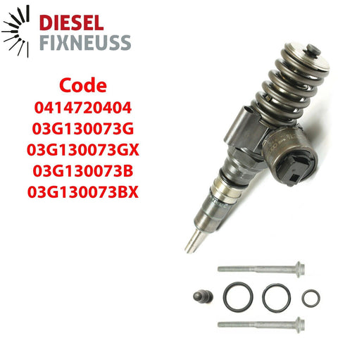 4xAudi A6 2.0 TDI Reconditioned Bosch Diesel Fuel Injector 0414720404 0414720402