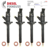 4 x INJEKTOR BOSCH 0445110259 CITROEN C3 C4 C5 1.6 HDi FORD FOCUS II 1.6 TDCi