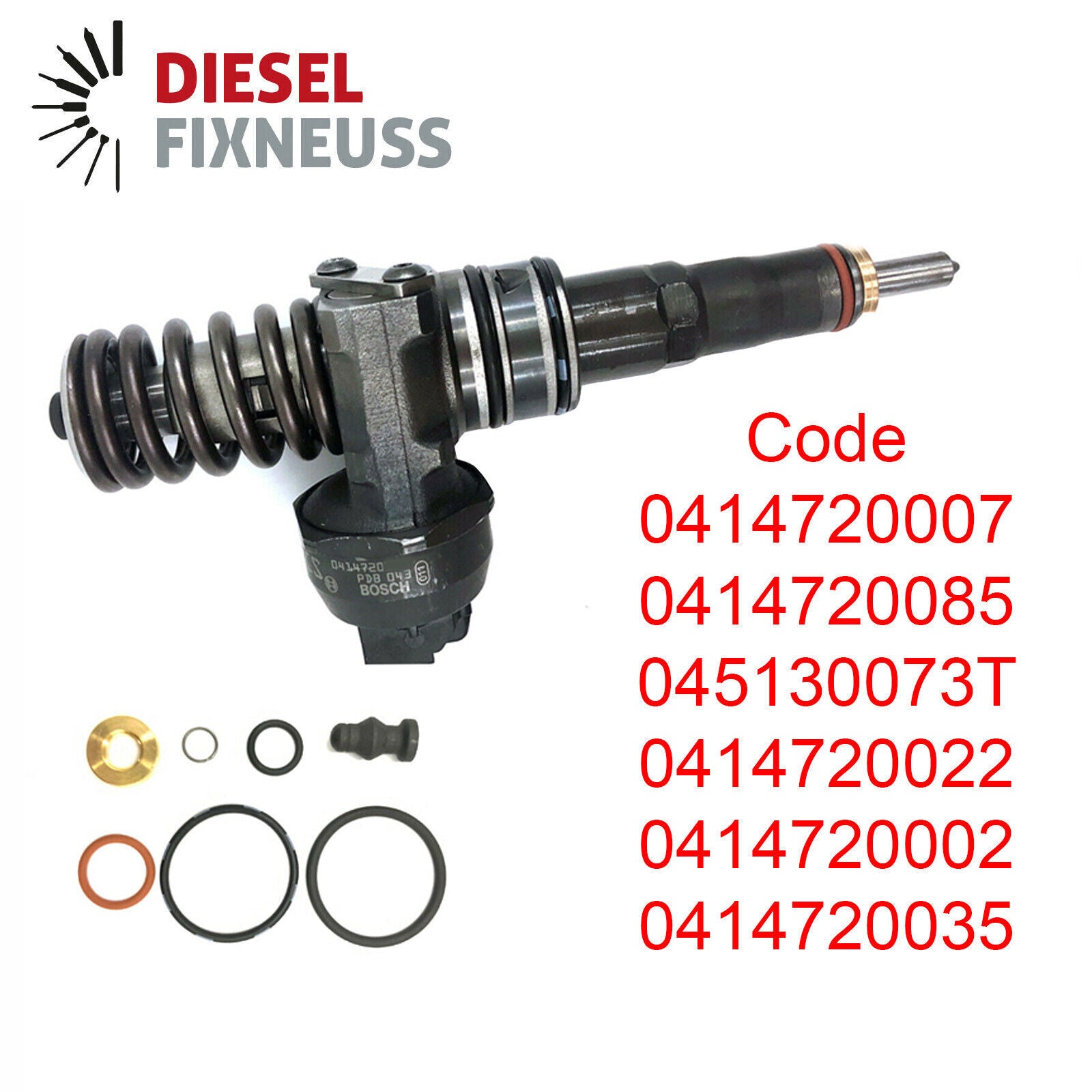 Pumpedüse Bosch 038130073F 045130073T AUDI VW SKODA SEAT 1.9 TDI 0414720007