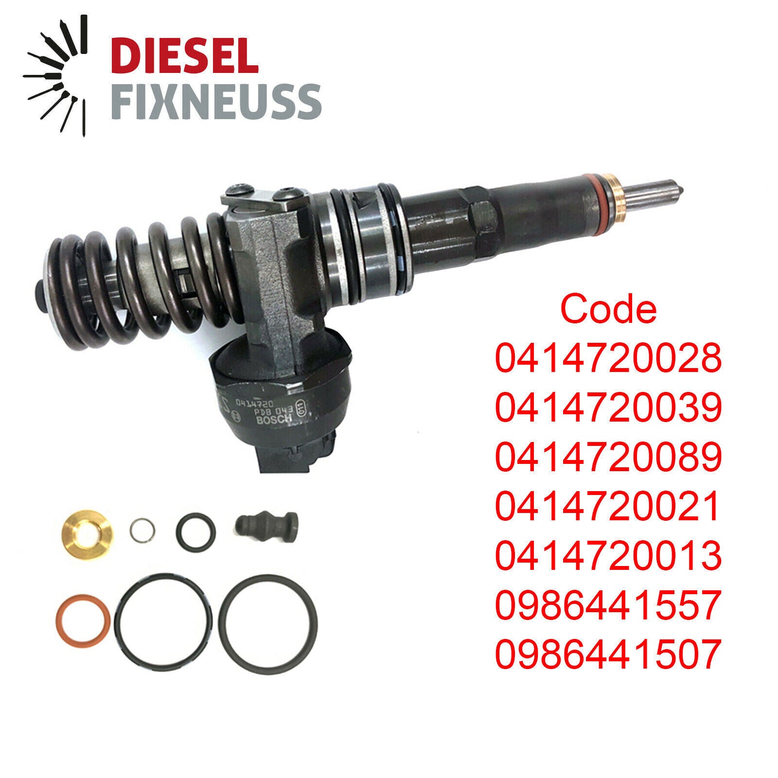 Einspritzdüse Injektor Pumpe Düse Einheit VW AUDI 1,9 TDI 0414720039 0986441557