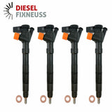 4x AUDI SEAT SKODA VW INJECTOR 1.6 TDI EURO 6 2012 28370681 04L130277D