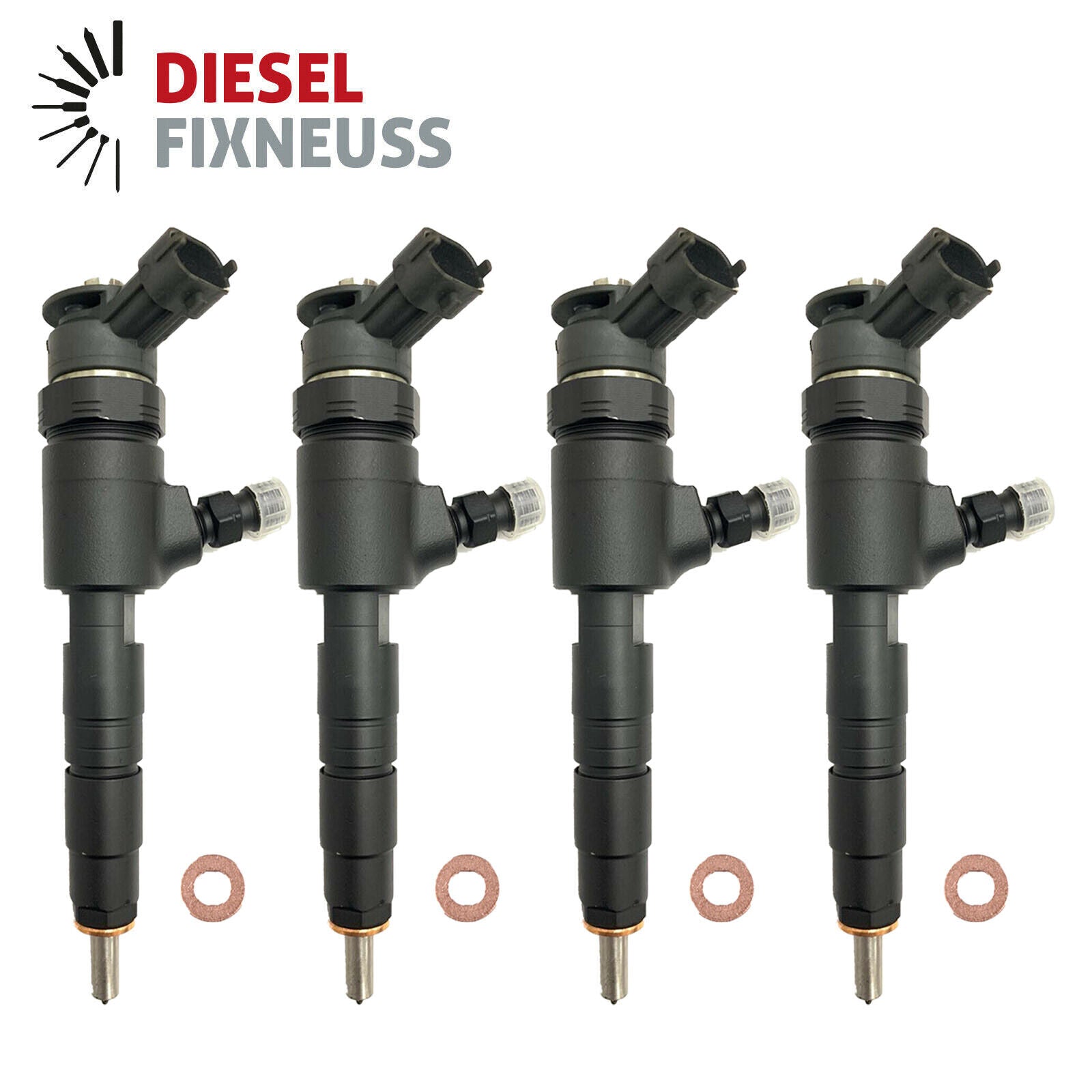 4x Einspritzdüse Ford Citroen Peugeot0445110135 1980A9 96487862 9648786280