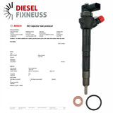 4x Einspritzdüse V-Klasse Vito V200 V220 V250 114 116 119 CDI W447 0445110574