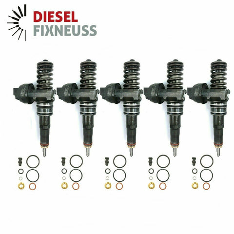 5x Pumpe Düse Einheit Einspritzdüse 0414720228 070130073N 070130073NX T5 2,5 TDI