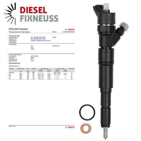 Einspritzd​üse 0445110130 Injektor BMW E39 525d 525 d 120kW/163P​S 13537785983